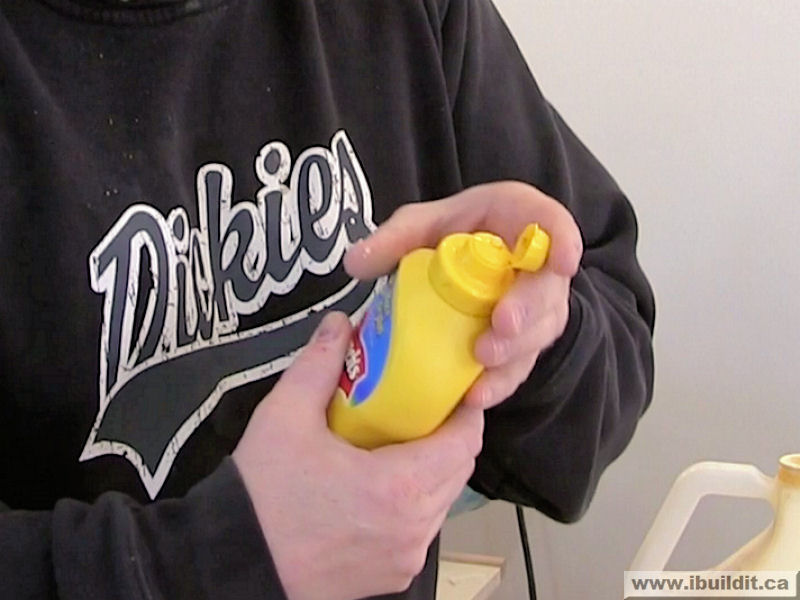 Mustard Bottle Glue Bottle IBUILDIT.CA